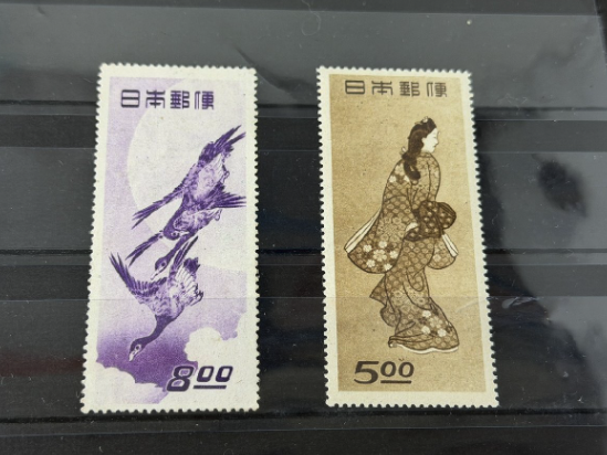 見返り美人 月に雁