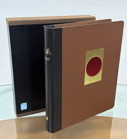 日本切手アルバム 第4巻 1974年-1985年 額面合計31080円 ボストーク バインダー