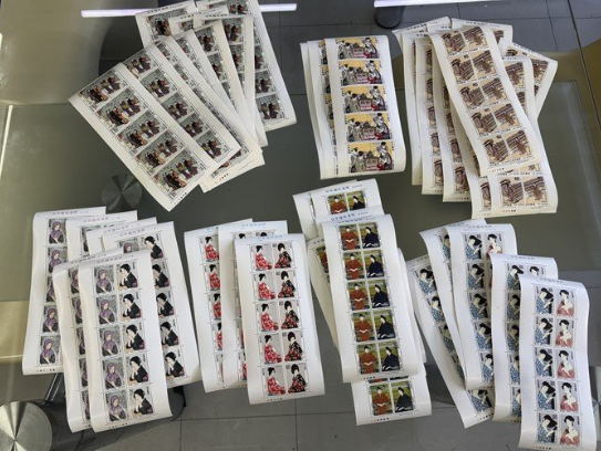 60円切手 シート 切手趣味週間 各種450枚 額面計27000円 10枚つづり×45シート